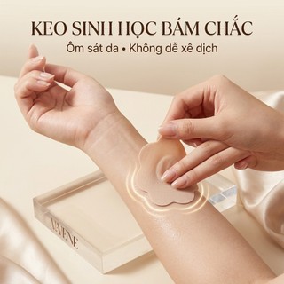 Combo 5 Miếng dán ngực vải Vanvene DR05, miếng dán nhũ hoa tàng hình tái sử dụng dùng nhiều lần