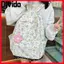 Ba lô học sinh OLVIDO, Túi đi học công suất lớn hoa, Ba lô du lịch Nylon chống thấm nước thời trang dành cho học sinh