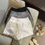 EBINLANDS Chấm Bi Quần Short, Dây Rút Eo Slim Fit Quần Short Nữ, Trang Phục Thường Ngày Eo Co Giãn Cao Cấp Thoáng Khí Quần Nóng Xuân Hè