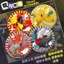 Pin huy hiệu ba chiều bằng Laser Pokémon UNITE Pikachu & Gengar 58mm – Bộ sưu tập Ita-Bag