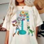 GC1 Câu Chuyện Đồ Chơi Vui Nhộn 5 Nhóm Bóng Rổ cotton Tee Buzz Woody Slinky Người Ngoài Hành Tinh Rex Áo Thun GC1