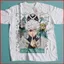 GC1 Mũ Phù Thủy Atelier Mùa Hè Mềm Mại Retro Tay Ngắn Áo Thun Vintage Giả Tưởng Manga Tee GC1