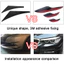 Xe Sửa Đổi Air Knife Thích Hợp Cho Xe BMW 3 Series E92 E93 M3 E90 Môi Trước Trước Trước Air Knife Spoiler