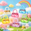 Túi xách Maltose phục hồi chậm Squishy, Đồ chơi giảm căng thẳng bóp mềm để giảm lo âu
