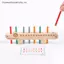 MỚI Xương Cá Gỗ Ghép Trẻ Em Xếp Hình Màu Nhận Thức Giáo Dục Sớm Tinh Tế Đồ Chơi Huấn Luyện Montessori Hỗ Trợ Giảng SKY
