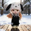 22cm Dễ Thương Bé Búp Bê Full Body Vinyl Búp Bê Dễ Thương Mặc Búp Bê Cô Gái Chơi Nhà Búp Bê Đồ Chơi