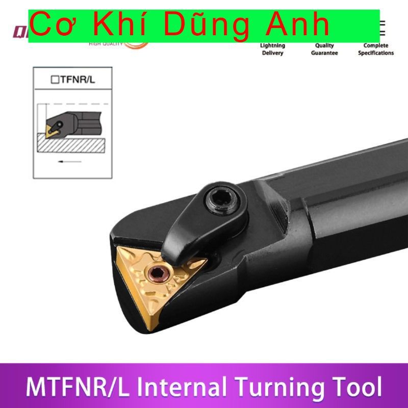 Cán dao tiện móc lỗ dùng để lắp mảnh chíp T16