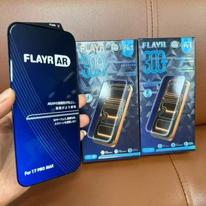 IPhone 17 Promax Miếng Dán Điện Thoại Di Động Bảo Vệ Màn Hình AR Cực Trong Suốt Thả Phản Quang 300C Viền Mỏng Mạ Điện HD 16 / 15 / 14 / 13 Phim Cường Lực Toàn Phạm Vi