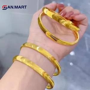 AN.MART Vòng Tay Mắt Mèo Với Họa Tiết Sóng Cho Nữ Sang Trọng Lắc Tay Tiệc Trang Sức Quà Tặng VN