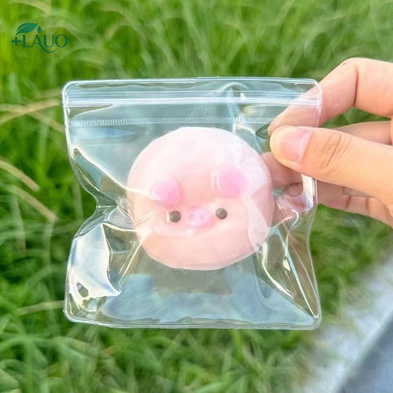 Springevenstar Quirky Pink Pig Fidget Squishy để thư giãn và giảm căng thẳng Hỗ trợ tự kỷ Springevenstar