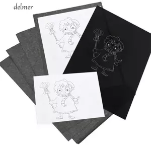 Giấy Carbon DELMER Có Thể Tái Sử Dụng, Vẽ Một Mặt Giấy Sao chép Không Carbon Có Thể Tái Sử Dụng, Bề Mặt Nghệ Thuật Sao chép Giấy Truy Tìm Giấy Graphite Đen Xanh Chuyển Giấy Vẽ Tranh Sinh Viên
