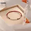 KUZHEN Luy Tre Handmade Bện Dây Đỏ Vòng Tay Dành Cho Nữ Dây Đeo Tay Có Thể Điều Chỉnh Dành Cho Người Bạn Thân Người Yêu Quà Tặng HOT
