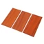 NHỎ 3 Chiếc Đàn Guitar Veneer Tấm, Màu Gỗ Padauk Gỗ Guitar Headstock Veneer, Đàn Guitar DIY Guitar Veneer Tấm Đàn Guitar Những Người Yêu Thích