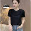 Áo thun ngắn tay ren thời trang mới mùa hè dành cho nữ