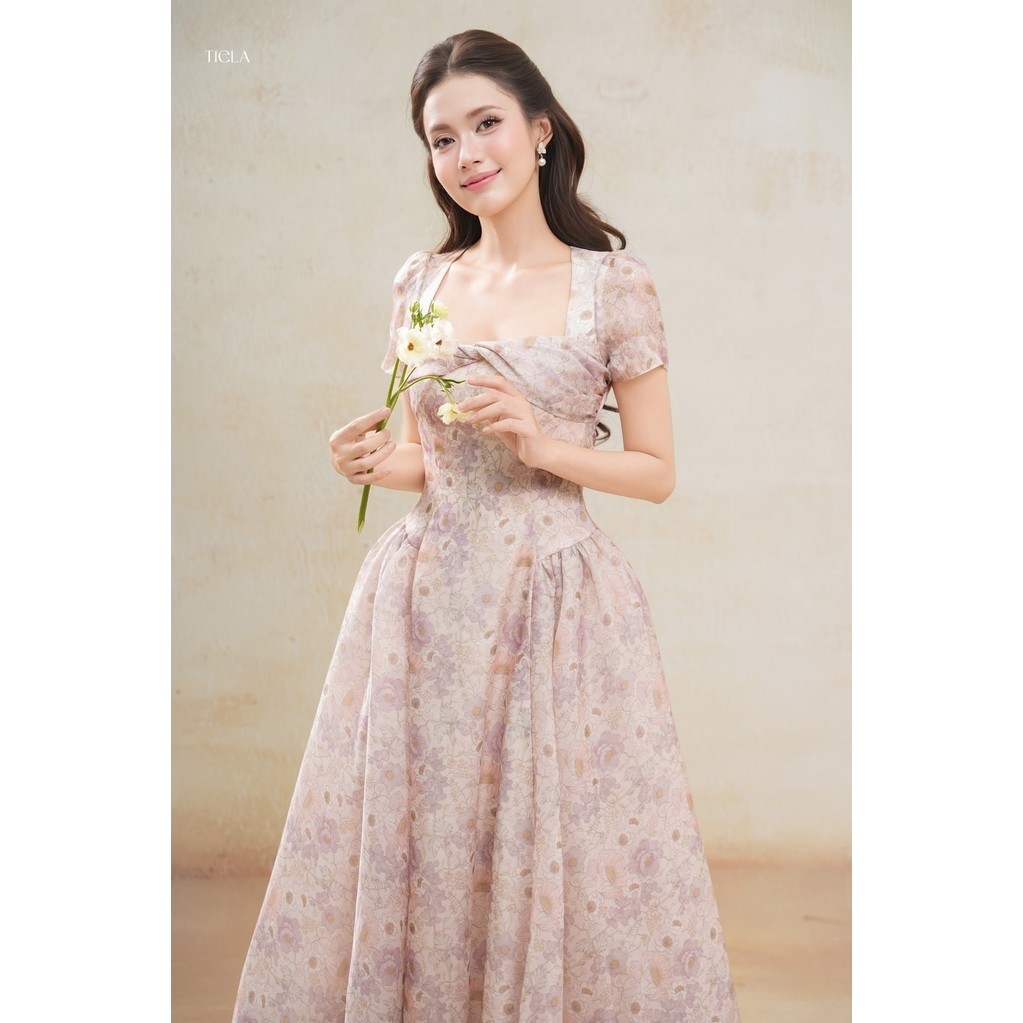 Đầm váy hoa dáng dài - Mei Dress