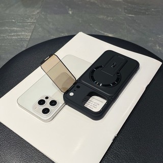 HOCE Bảo vệ giáp quân sự IPhone 17 16 15 14 13 12 11 PROMAX 14 15 16 PLUS MG Giá đỡ điện thoại. Vỏ hút từ tính chống sốc cho ống kính thủy tinh