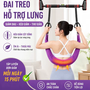 Đai hỗ trợ thắt lưng, cải thiện thoát vị đĩa đệm và các bệnh thoái hóa cột sống, đai trị liệu tại nhà và kéo giãn lưng.