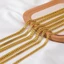 Dây chuyền Cuba bằng thép không gỉ PYCOU, Chiều rộng 5,5mm Chiều rộng 6,5mm Dây chuyền lề đường bằng thép không gỉ, Phong cách cổ điển Liên kết phẳng Chiều rộng 8mm Liên kết cáp DIY Dây chuyền làm đồ trang sức Làm vòng cổ DIY