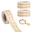 ECK 500 Chiếc Trang Sức Nhãn Tự Dính Giá Dumbell Thẻ Nelace Vòng Nhãn Giấy Phụ Kiện Trang Sức DIY Hiển Thị Dụng Cụ HOT
