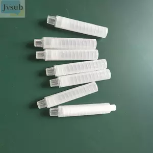 JVSUB 5 Cái / bộ Phấn Bảo Vệ Có Thể Tái Sử Dụng Trong Suốt Có Thể Điều Chỉnh Phấn Kẹp Bao
