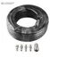 Belleshopp Ống khí nén bằng cao su dẻo 15M chịu tải nặng vẫn giữ được tính linh hoạt trong điều kiện nóng và lạnh Lắp khớp tháo nhanh để dễ dàng gắn máy nén Tuổi thọ dài