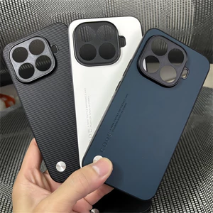 Ốp Lưng Cho Xiaomi 17t 15 15T 14 14t 13 13t 12 12s 12x Pro Ốp Lưng Da Trơn Đơn Giản Cảm Giác Da Nhiều Màu Mờ Mềm Edge Dành Cho Mi Xiaomi 15TPRO Ốp Lưng Chống Sốc Fudan