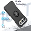 Ốp Giá Đỡ Xoay Được Cho Honor 500 Pro Honor 500 400 Smart 400 Pro 300 Ultra 200 Lite X7d X5c + Nhẫn Đựng Xe Ô Tô