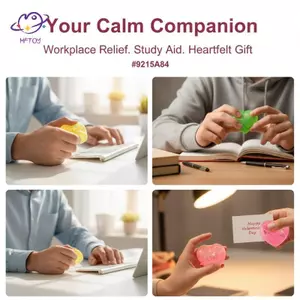 HFTOY Nhiều Màu Sắc Cảm Giác Căng Thẳng Bóng Lấp Lánh Bột Bóp Đồ Chơi Kết Cấu Mềm Công Cụ Thư Giãn Cho Trẻ Em Người Lớn Giảm Lo Âu ~