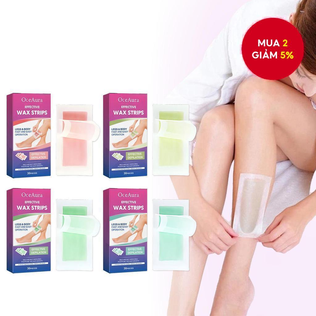Dải sáp tẩy lông thơm, Dải sáp da cho mọi loại da, Dải tẩy lông, sáp tẩy lông.