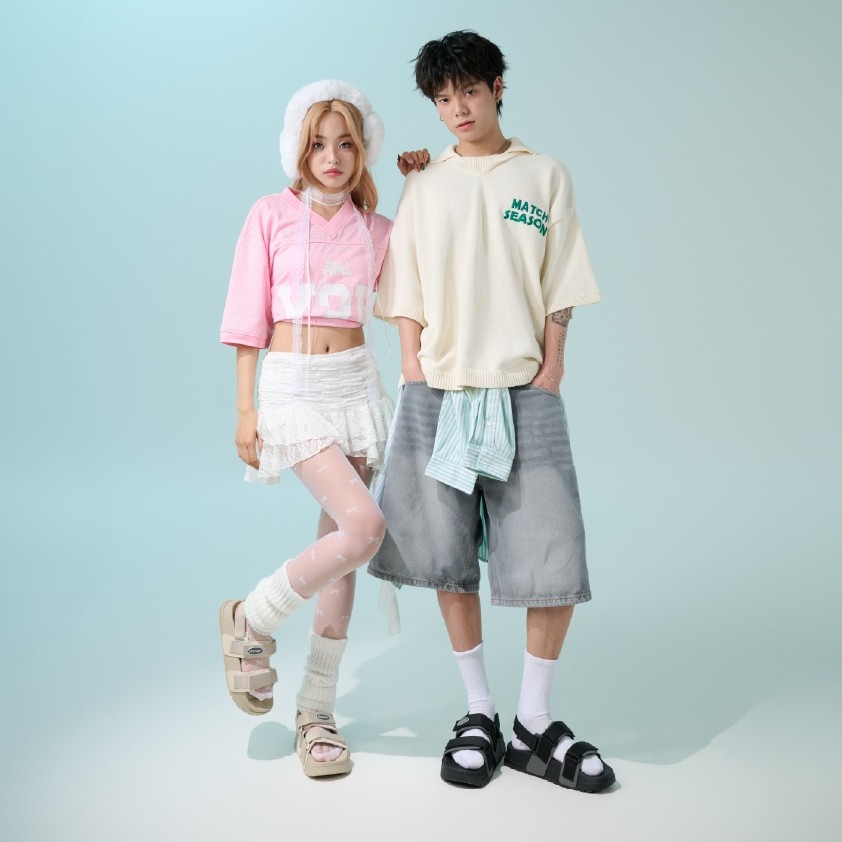 Giày Sandal Nam Nữ Platy 4 Đế Bánh Mì Nhẹ Êm Shondo Nhiều Màu | BigBuy360 - bigbuy360.vn