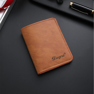Ví nam Slim Bifold Da PU Hàng ngày Thẻ tín dụng ID Lưu trữ Ví kích thước bỏ túi di động