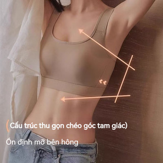 Dành cho vận động áo ngực ôm trọn nâng đỡ vượt trội chống rung thoáng khí cực kỳ thoải mái không gọng