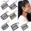 DELMER Nữ Lược Tóc, Đuôi Ngựa Barrettes Lười Co Giãn Chuối Kẹp, Dụng Cụ Tạo Kiểu Tóc Thời Trang Tóc Xoăn Dày Hai Mặt Vuốt Tóc Kẹp