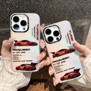 Ốp lưng xe đua McQueen 911 GT3RS nền chuyển màu, chống sốc ngầu hot nam nữ Bảo Vệ Camera Cấp iPhone 17/16/15/14/1