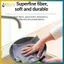 Khăn lau bát đĩa có thể tháo rời BVY 25x25cm Khăn lau nhà bếp bằng sợi nhỏ có thể tái sử dụng.
