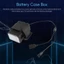 Vỏ hộp đựng pin DIY 6X 18650 chống nước có nguồn DC 12V và USB cho xe đạp Đèn LED Bộ định tuyến điện thoại di động