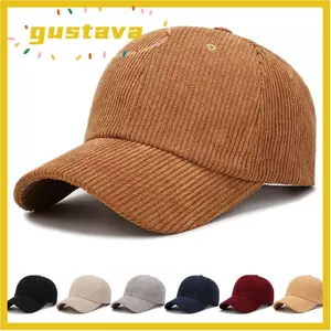Mũ bóng chày vải nhung GUSTAVA, Mũ chống nắng có thể điều chỉnh bằng vải nhung, Mũ bóng chày thông thường dành cho nữ