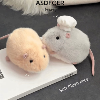 ASDFGER Sang Trọng Hamster Đồ Chơi, Vải Lông Tơ Mềm Mô Phỏng Chuột Xuất Hiện Động Vật Nhồi Bông, Kawaii / Thiết Kế Đáng Yêu Túi Đậu Đầy Giảm Căng Thẳng Bóp Đồ Chơi Quà Tặng Sinh Nhật