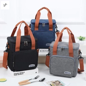 Túi làm mát thực phẩm cách nhiệt dung tích lớn - Hộp cơm trưa giữ nhiệt di động cho văn phòng