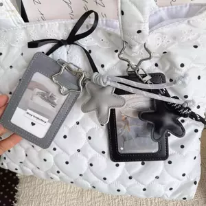 Hộp đựng thẻ AWNGD, Bao da PU Y2k Kpop Idol Photocard, Túi đựng thẻ ảnh INS Idol