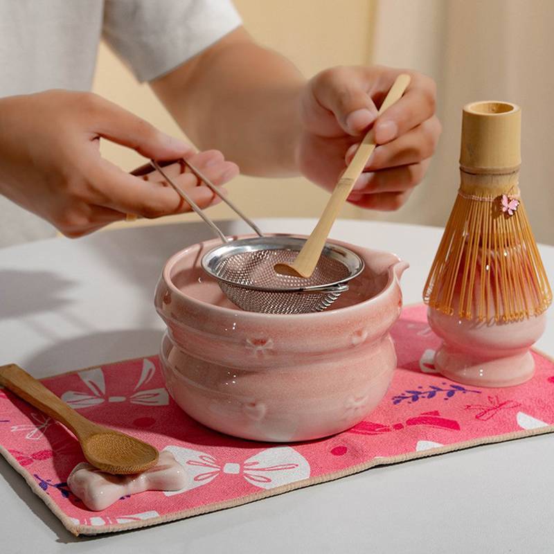 XUAN Bộ trà Matcha giá trị cao Lò nướng men Babenli Tea Whisk Nhật Bản Matcha VN