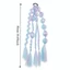 THEGIRL8B Lantern Bubble Twist Braid, Tóc thắt nút đèn lồng dài nhiều màu sắc, Dây buộc tóc Dreadlock tự nhiên Nhanh chóng Quấn tóc Gradient Sử dụng hàng ngày