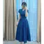 Váy Sơ Mi Dáng Dài Maxi Chất Kaki Hai Da Dày Dặn V390
