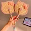 Dễ Thương Dệt Tay Mini Sáng Tạo Quạt Nhỏ Nữ Mùa Hè Phong Cách Mới Di Động Di Động Quạt Nhỏ