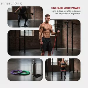Dây kháng lực cao su AA Dây nguồn đa kháng lực để kéo lên Tập thể dục Tập thể dục tại nhà Tập luyện sức mạnh cho người lớn VN
