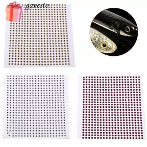 GAVESTO 500 CÁI Mồi Câu Cá Mắt, Mắt Cá Nhân Tạo 3 / 4 / 5 mm, Di Động Chống Thấm Nước Nhiều Màu Mắt Câu Cá Giả Mồi Câu Cá