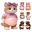 < Pluscloth > 1 Cặp Miếng Dán Giảm Căng Thẳng Bụng Dễ Thương – Đề Can Chống Lo Âu Chống Va Chạm Cho Trẻ Em Người Lớn Vui Nhộn Co Giãn Pinch Đồ Chơi Tummy Hoạt Hình Chó Miếng Dán