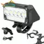 Đèn pha xe đạp đi xe đạp Đèn LED có thể sạc lại với vỏ chịu thời tiết chắc chắn