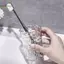 Cốc đựng bàn chải đánh răng bằng nhựa HL có tay cầm Phòng tắm gia đình Tumblers Cốc di động Hộp đựng bàn chải đánh răng trong suốt LMWU