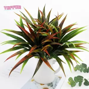 YOFFOR Gladiolus nhân tạo, Lá phong lan nhân tạo DIY